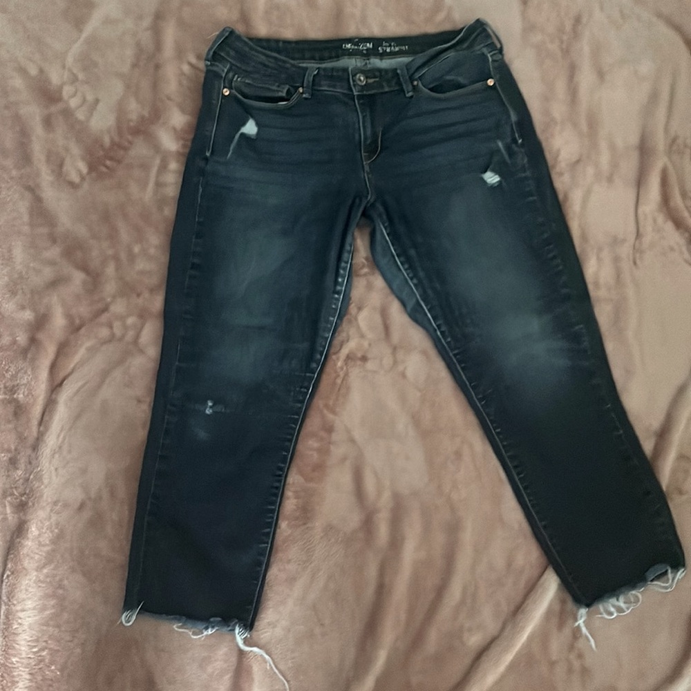 Jean capri Pants